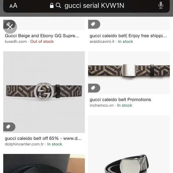 GUCCI BELT - Picture 6 of 6